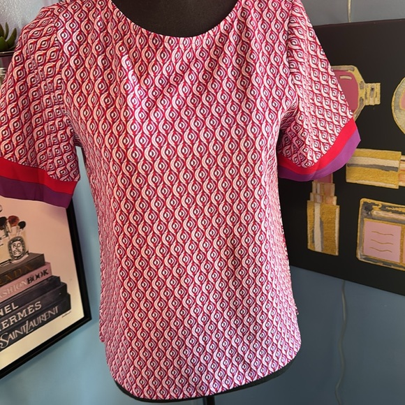 Chicos knit top geo color block top - Picture 3 of 6